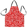 Candy Cane Pattern Print Men's Apron-grizzshop