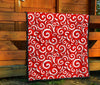 Candy Cane Pattern Print Quilt-grizzshop