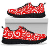 Candy Cane Pattern Print Sneaker Shoes For Men Women-grizzshop