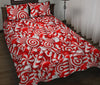 Load image into Gallery viewer, Candy Cane Print Pattern Bed Set Quilt-grizzshop