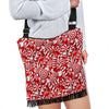 Candy Cane Print Pattern Crossbody bags-grizzshop