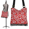 Candy Cane Print Pattern Crossbody bags-grizzshop