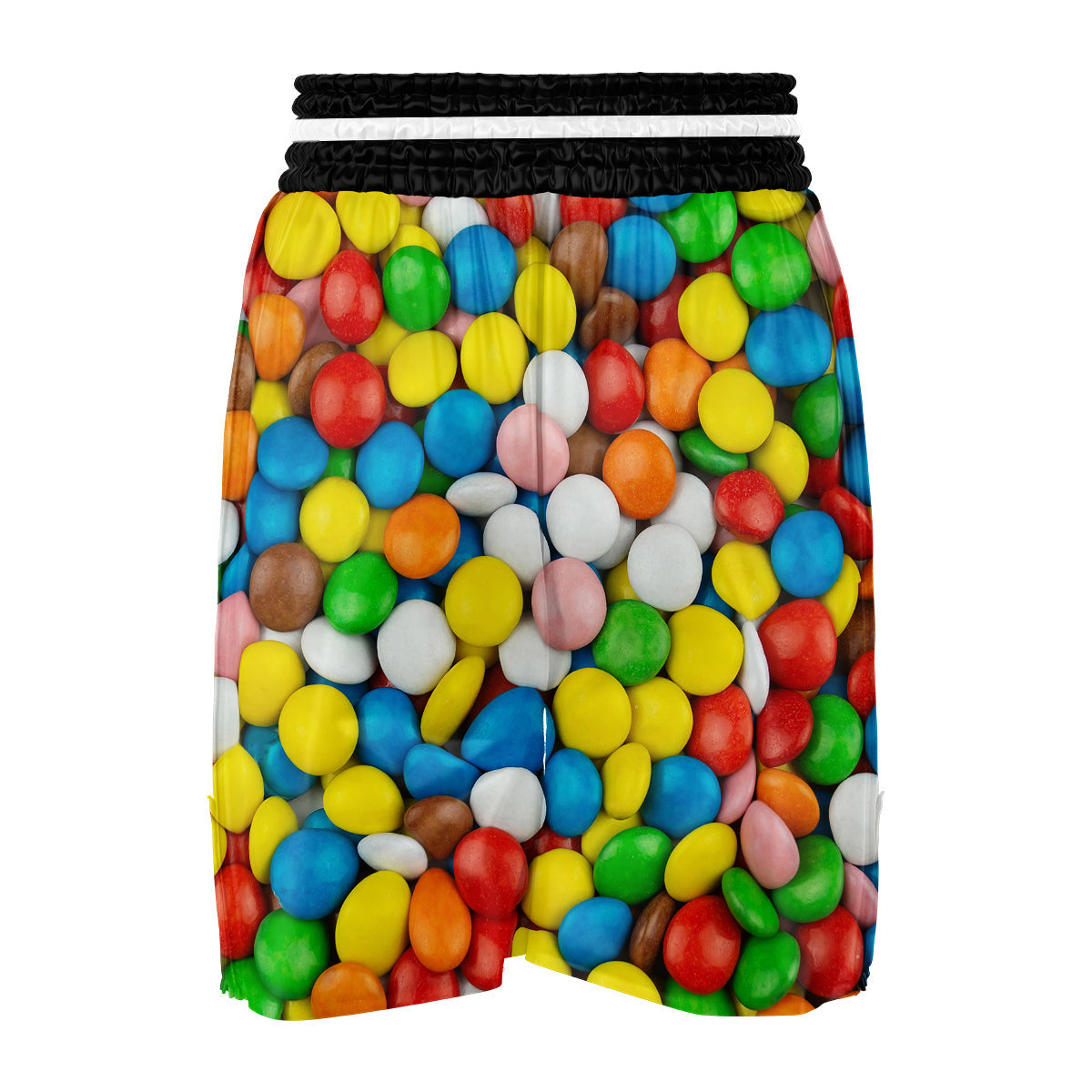 Candy Chocolate Colorful Print Boxing Shorts-grizzshop