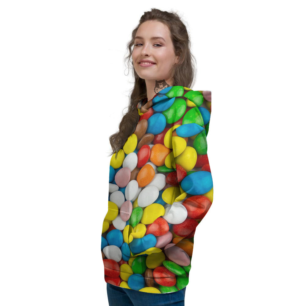 Candy Chocolate Colorful Print Women's Hoodie-grizzshop