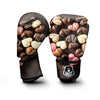 Candy Chocolate Heart Print Boxing Gloves-grizzshop