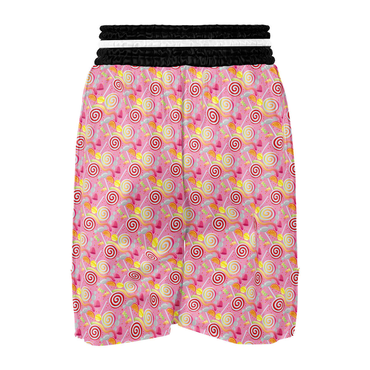 Candy Colorful Print Pattern Boxing Shorts-grizzshop