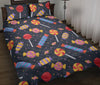 Candy Pattern Print Bed Set Quilt-grizzshop