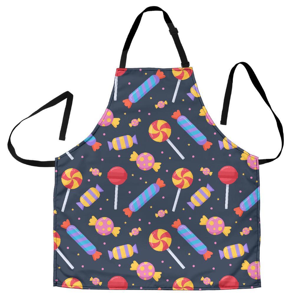 Candy Pattern Print Women's Apron-grizzshop