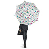 Candy Print Pattern Automatic Foldable Umbrella-grizzshop