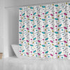 Candy Print Pattern Bathroom Shower Curtain-grizzshop