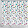 Candy Print Pattern Bathroom Shower Curtain-grizzshop