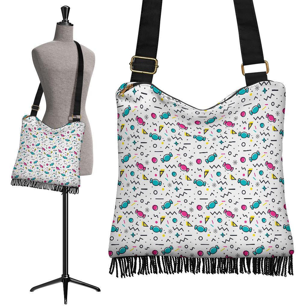 Candy Print Pattern Crossbody bags-grizzshop