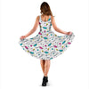 Candy Print Pattern Dress-grizzshop