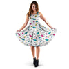 Candy Print Pattern Dress-grizzshop