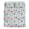 Candy Print Pattern Duvet Cover Bedding Set-grizzshop