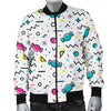 Candy Print Pattern Men's Bomber Jacket-grizzshop