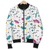 Candy Print Pattern Men's Bomber Jacket-grizzshop