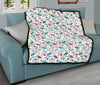 Candy Print Pattern Quilt-grizzshop