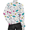 Candy Print Pattern Women's Sweatshirt-grizzshop