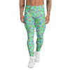 Candy Sprinkles Green Sweet Print Pattern Men's Leggings-grizzshop