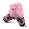 Candy Sprinkles Sweet Pink Print Pattern Boxing Gloves-grizzshop