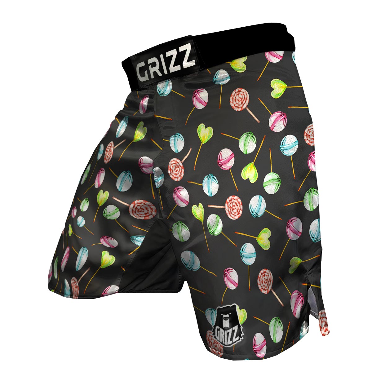 Candy Sweet Print Pattern MMA Shorts-grizzshop