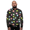 Candy Sweet Print Pattern Men's Bomber Jacket-grizzshop