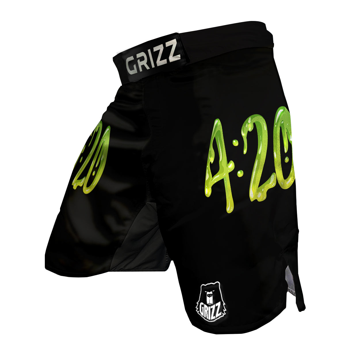Cannabis Day 420 Print MMA Shorts-grizzshop