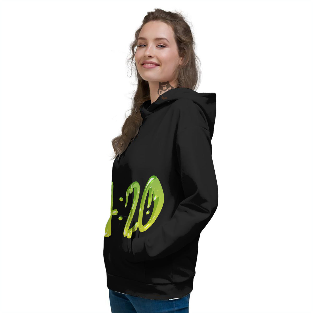 Cannabis Day 420 Print Women's Hoodie-grizzshop