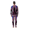 Cannabis Leaf Psychedelic Print Men's Pajamas-grizzshop