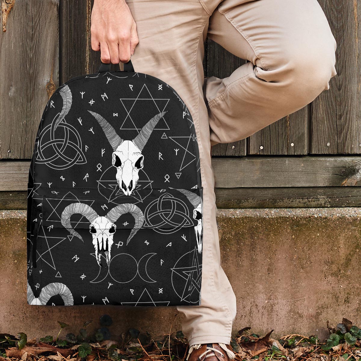 Capricorn Astrology Gothic Witch Backpack-grizzshop