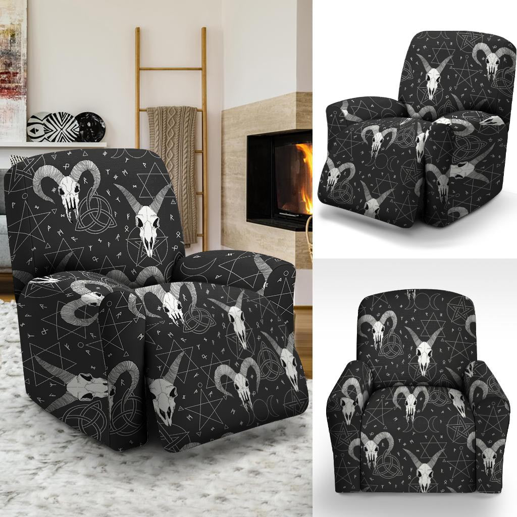 Capricorn Astrology Gothic Witch Recliner Cover-grizzshop