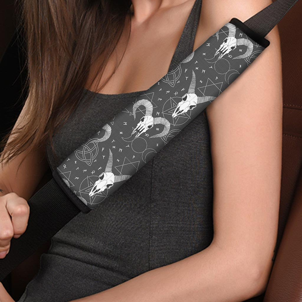 Capricorn Astrology Gothic Witch Seat Belt Cover-grizzshop