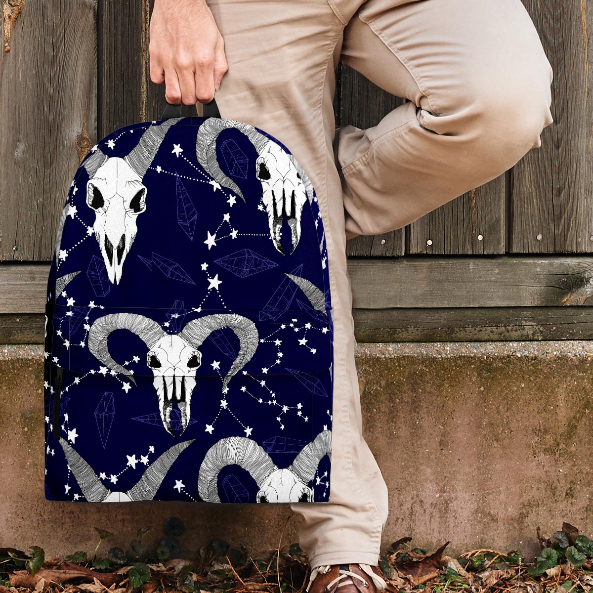 Capricorn Astrology Magic Witch Backpack-grizzshop