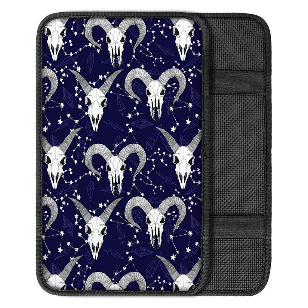 Capricorn Astrology Magic Witch Car Console Cover-grizzshop