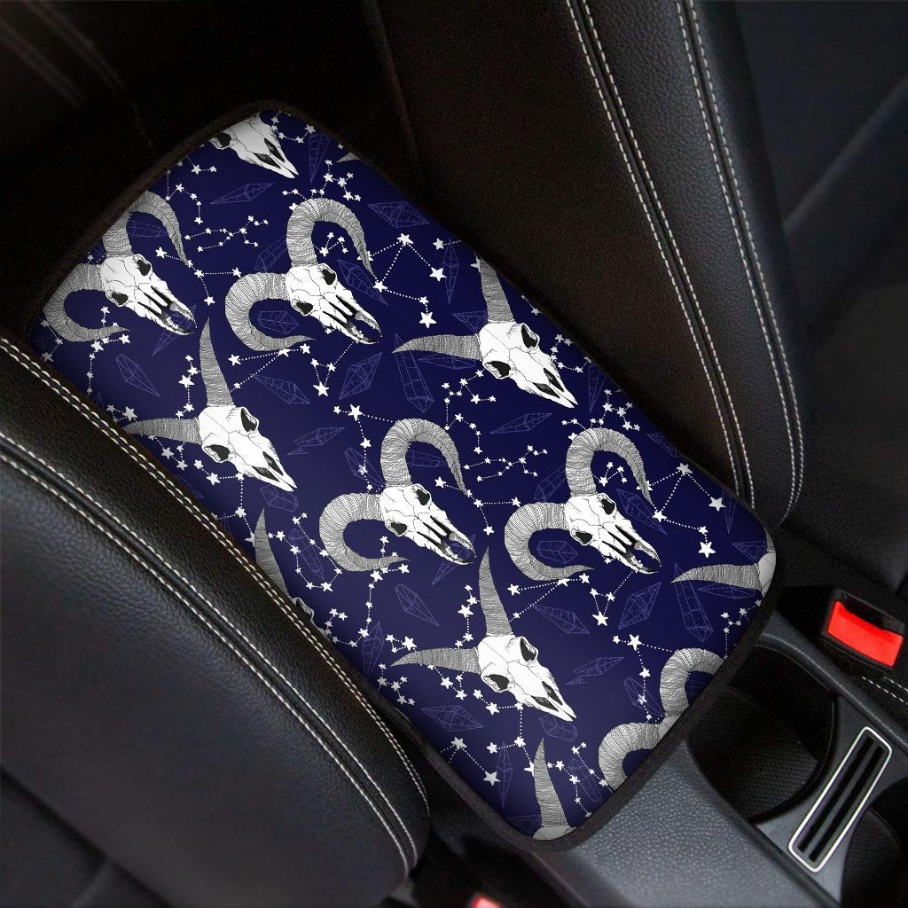 Capricorn Astrology Magic Witch Car Console Cover-grizzshop