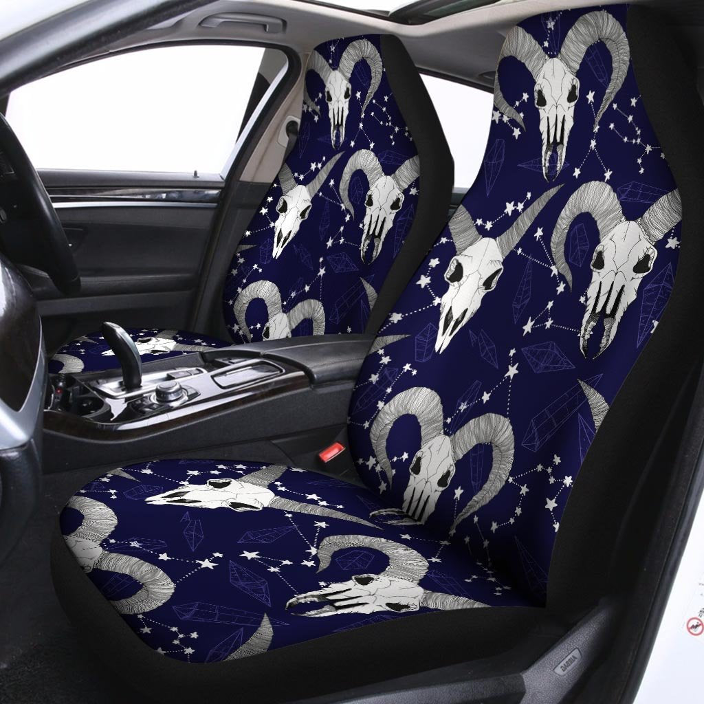 Capricorn Astrology Magic Witch Car Seat Covers-grizzshop