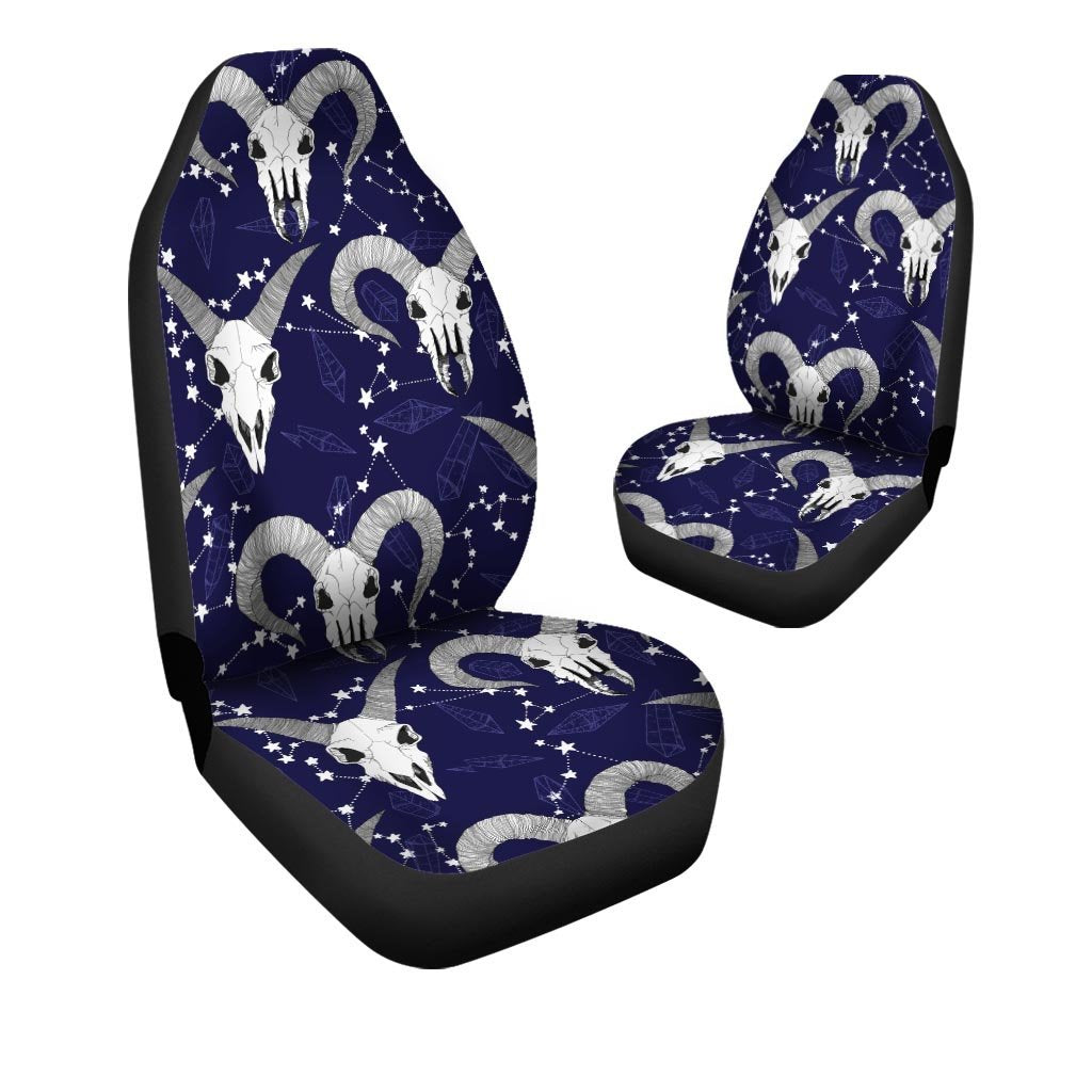 Capricorn Astrology Magic Witch Car Seat Covers-grizzshop