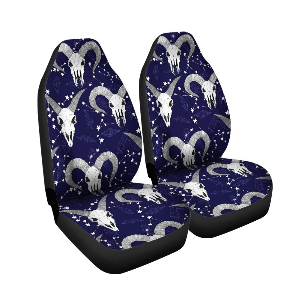 Capricorn Astrology Magic Witch Car Seat Covers-grizzshop