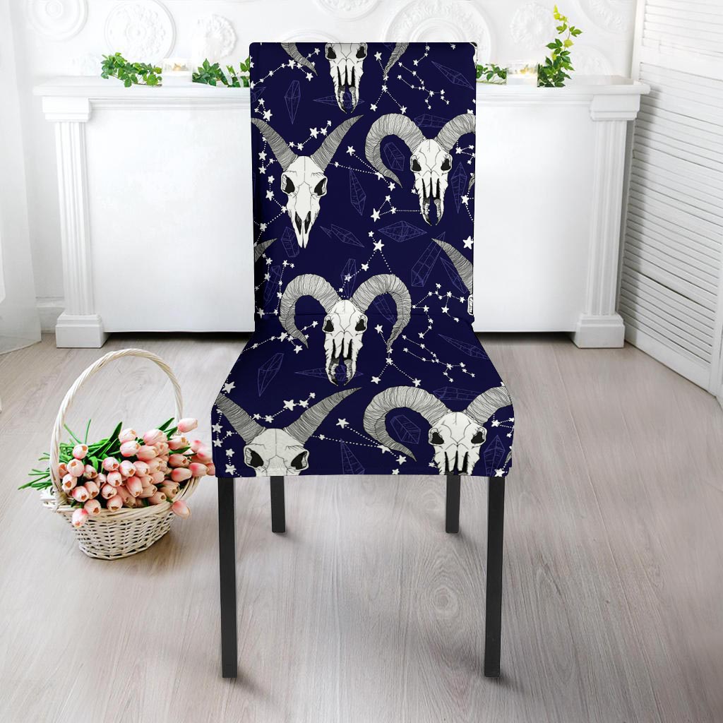 Capricorn Astrology Magic Witch Chair Cover-grizzshop