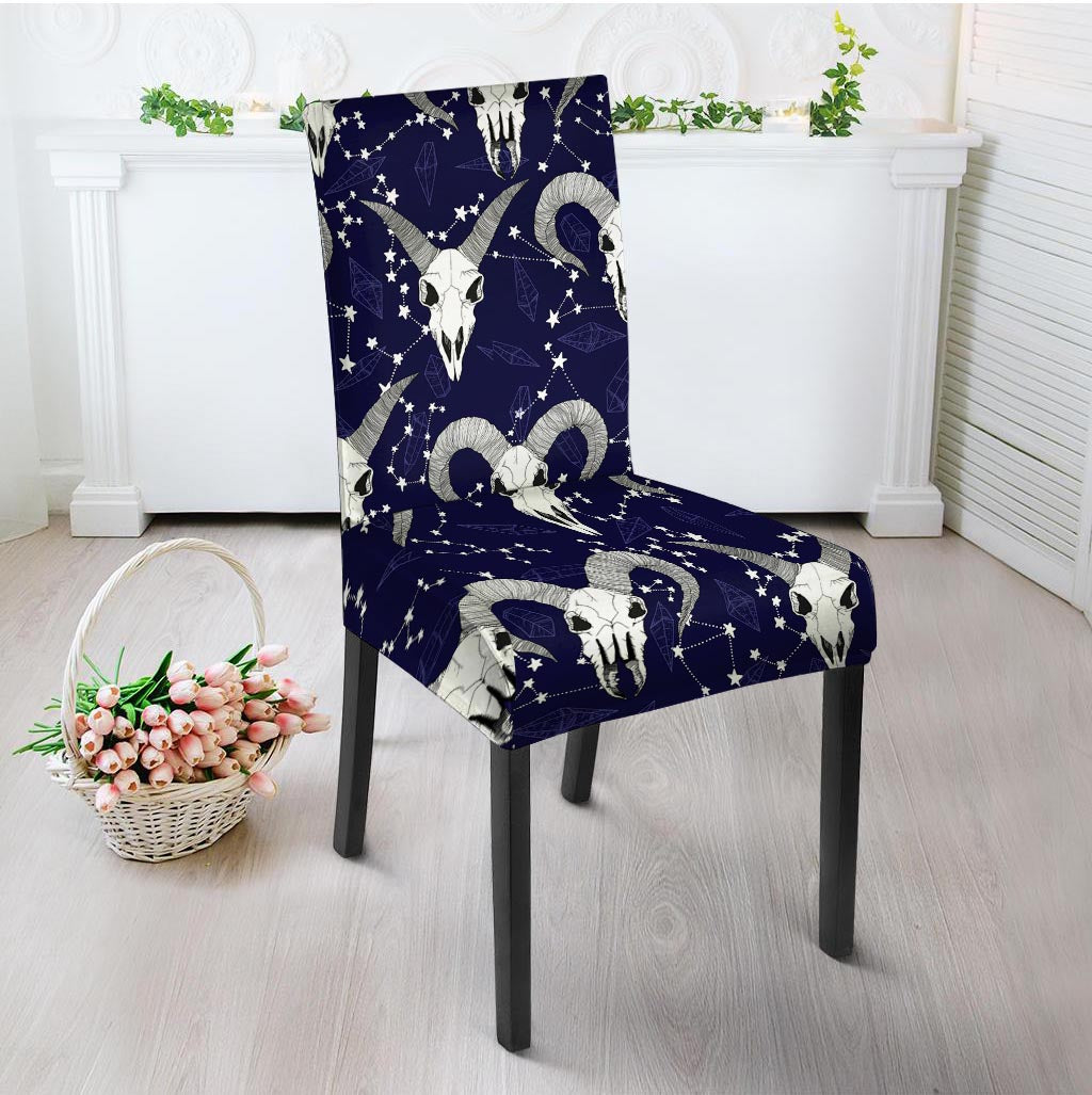 Capricorn Astrology Magic Witch Chair Cover-grizzshop