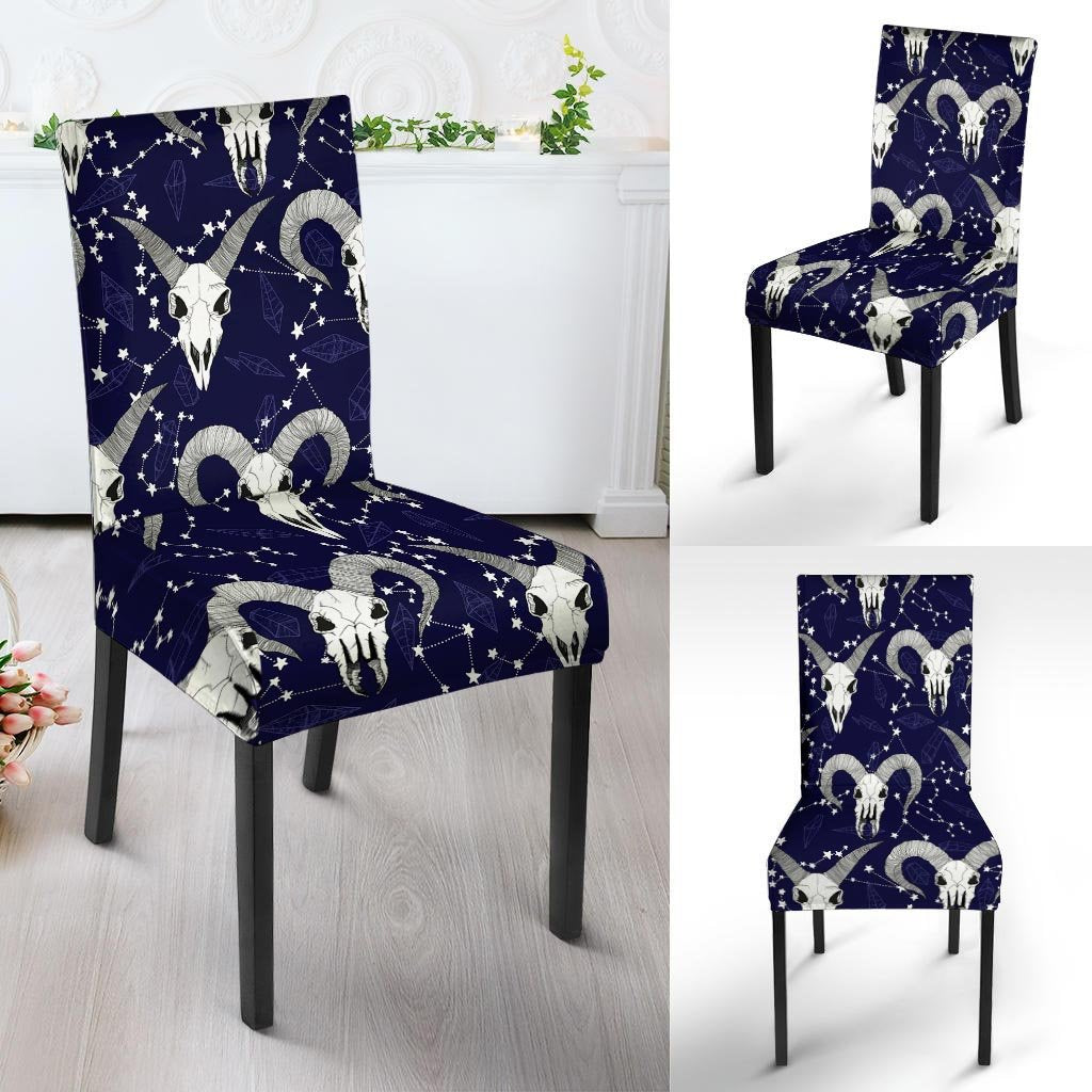 Capricorn Astrology Magic Witch Chair Cover-grizzshop