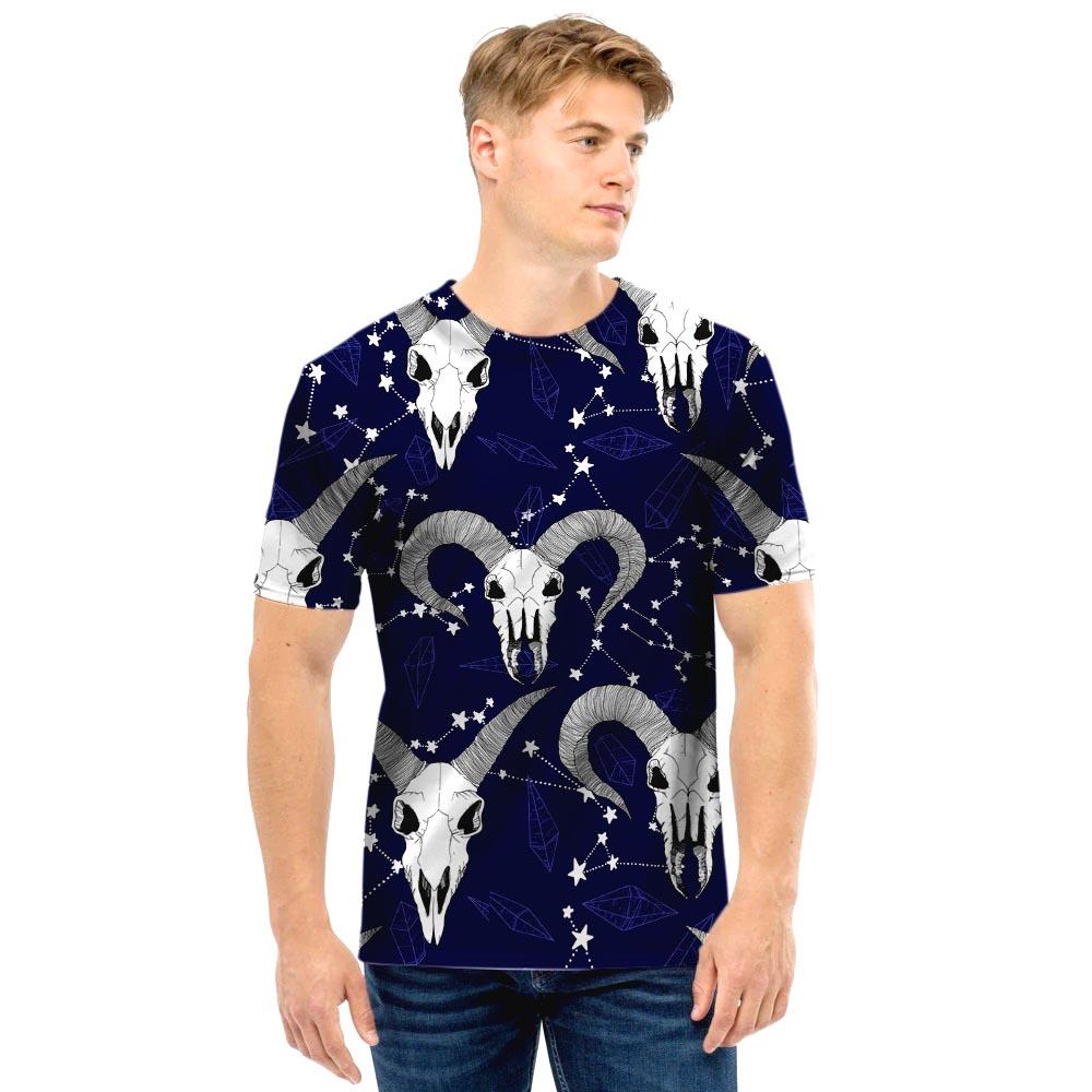 Capricorn Astrology Magic Witch Men T Shirt-grizzshop