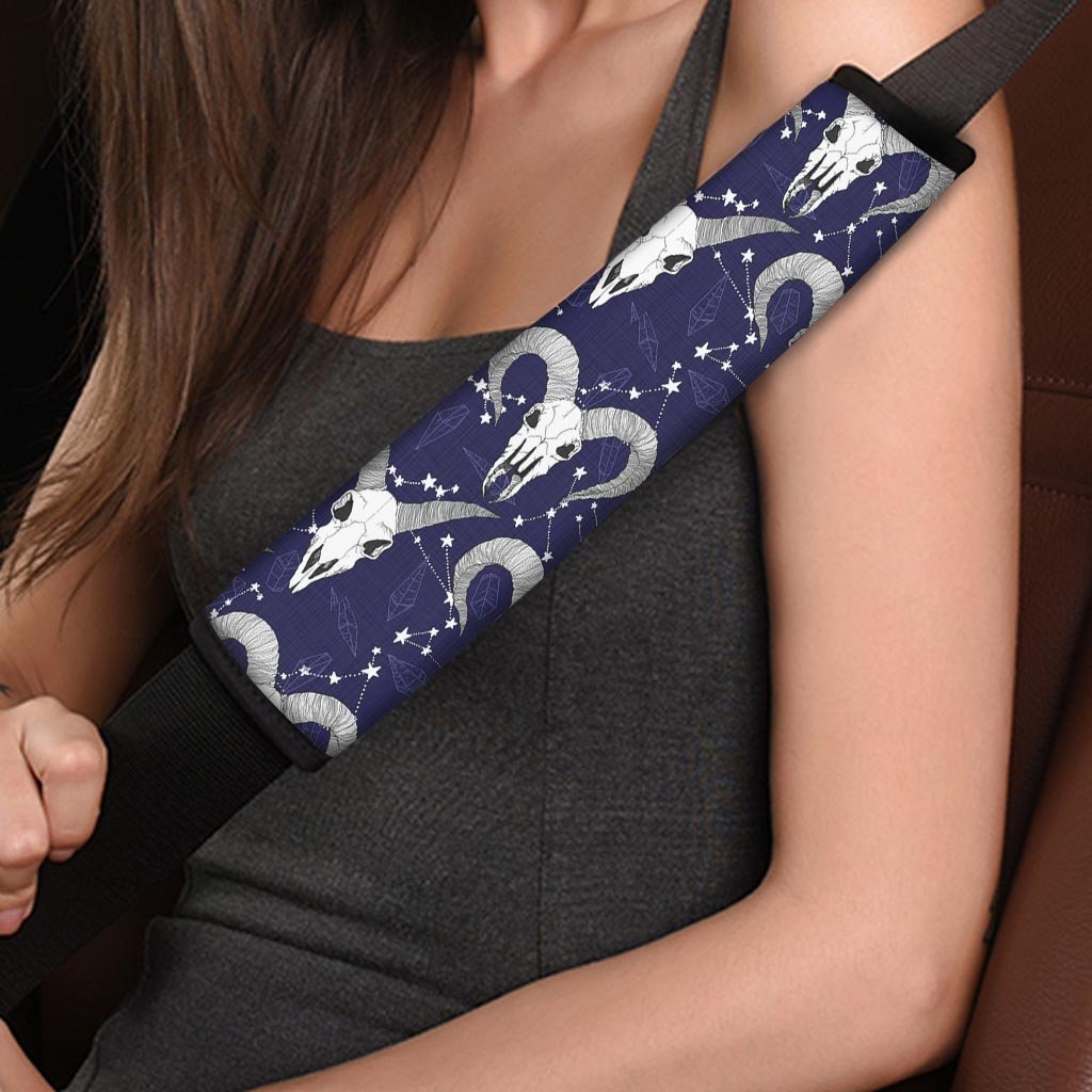 Capricorn Astrology Magic Witch Seat Belt Cover-grizzshop