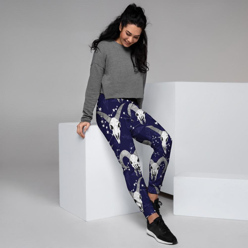 Capricorn Astrology Magic Witch Women's Joggers-grizzshop