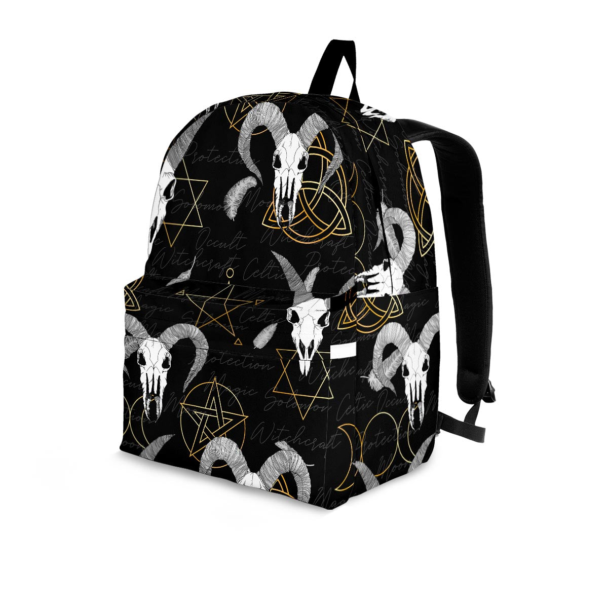 Capricorn Astrology Witch Gothic Backpack-grizzshop