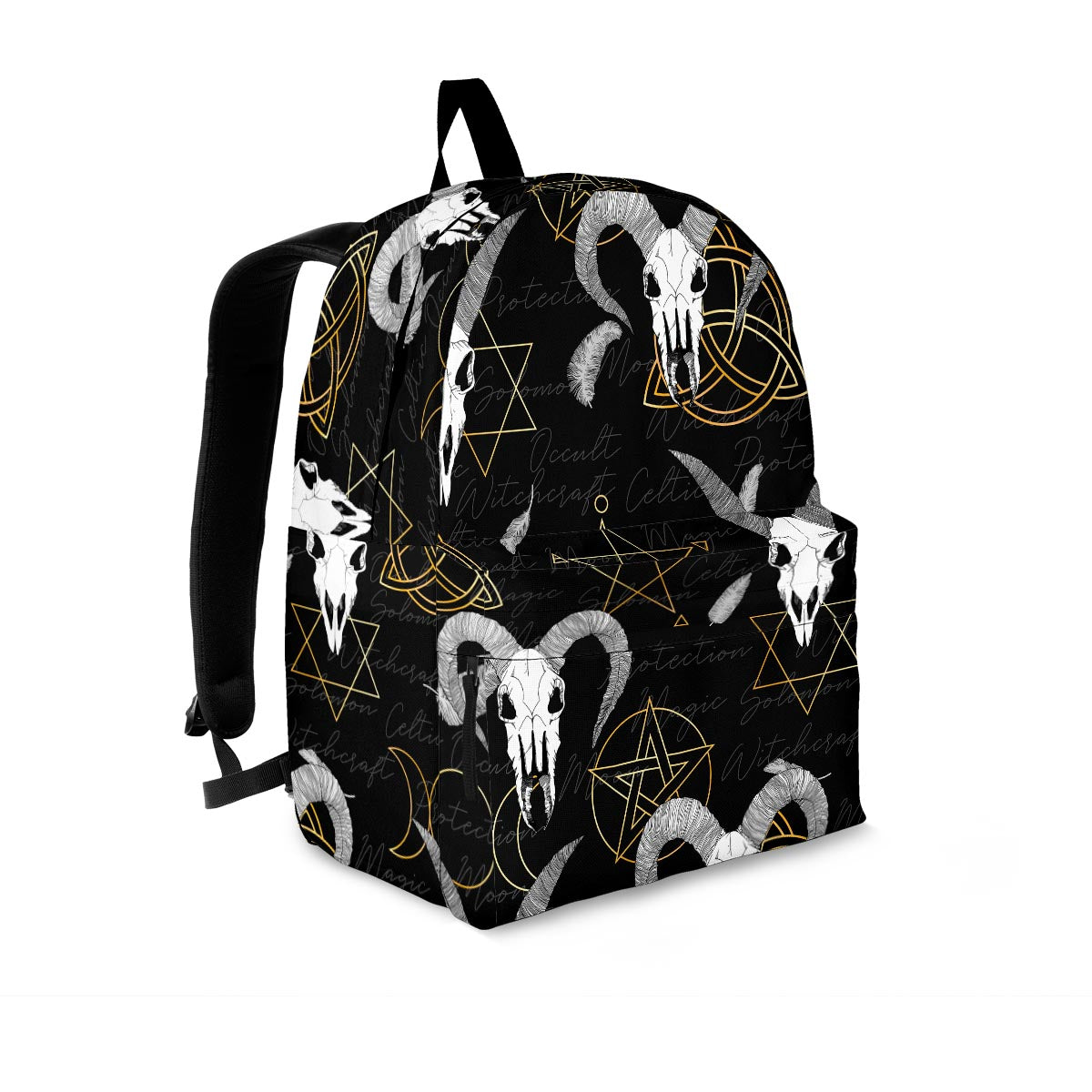 Capricorn Astrology Witch Gothic Backpack-grizzshop