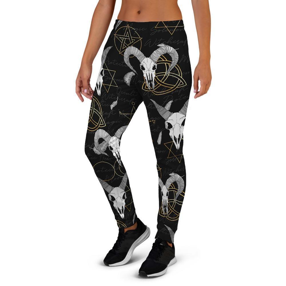 Capricorn Astrology Witch Gothic Women's Joggers-grizzshop