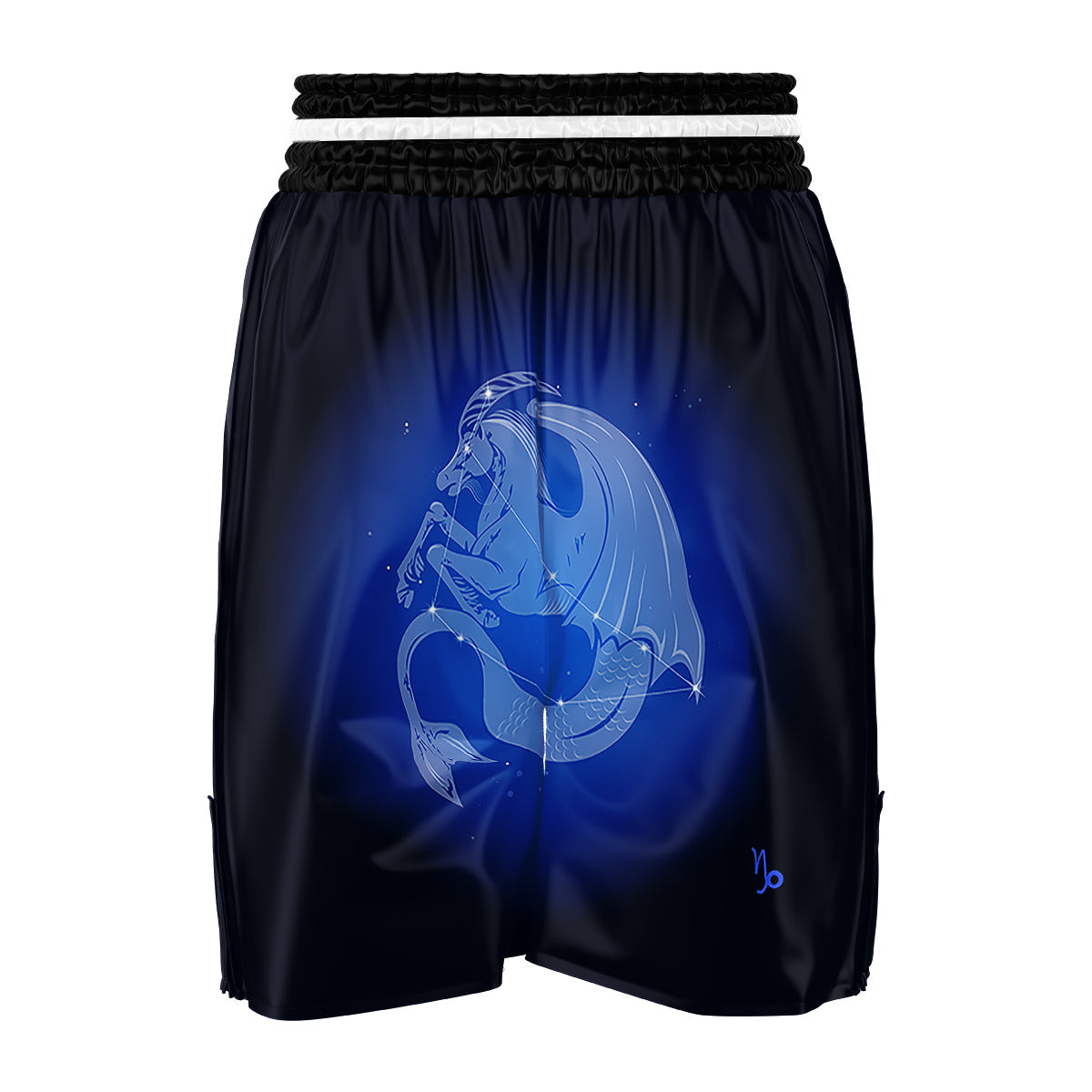 Capricorn Constellation Print Boxing Shorts-grizzshop