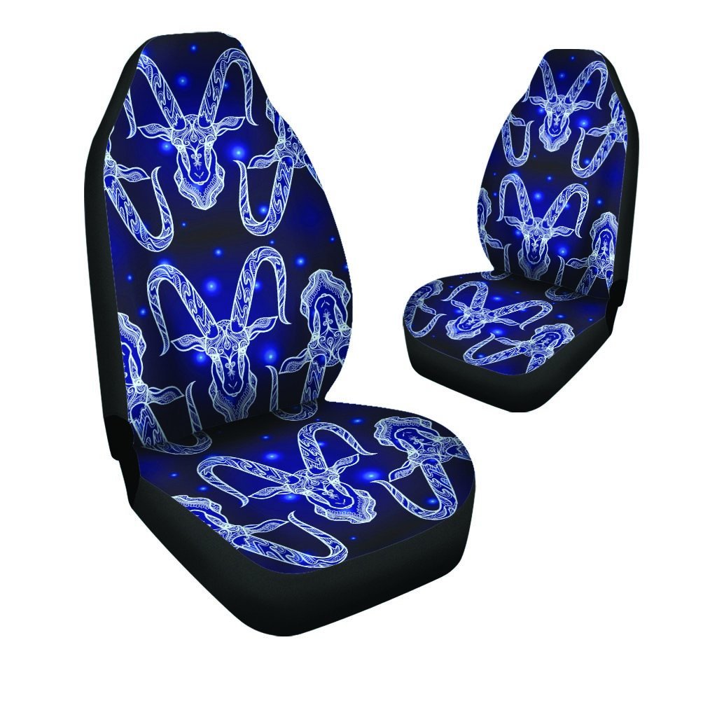 Capricorn Gothic Witch Car Seat Covers-grizzshop